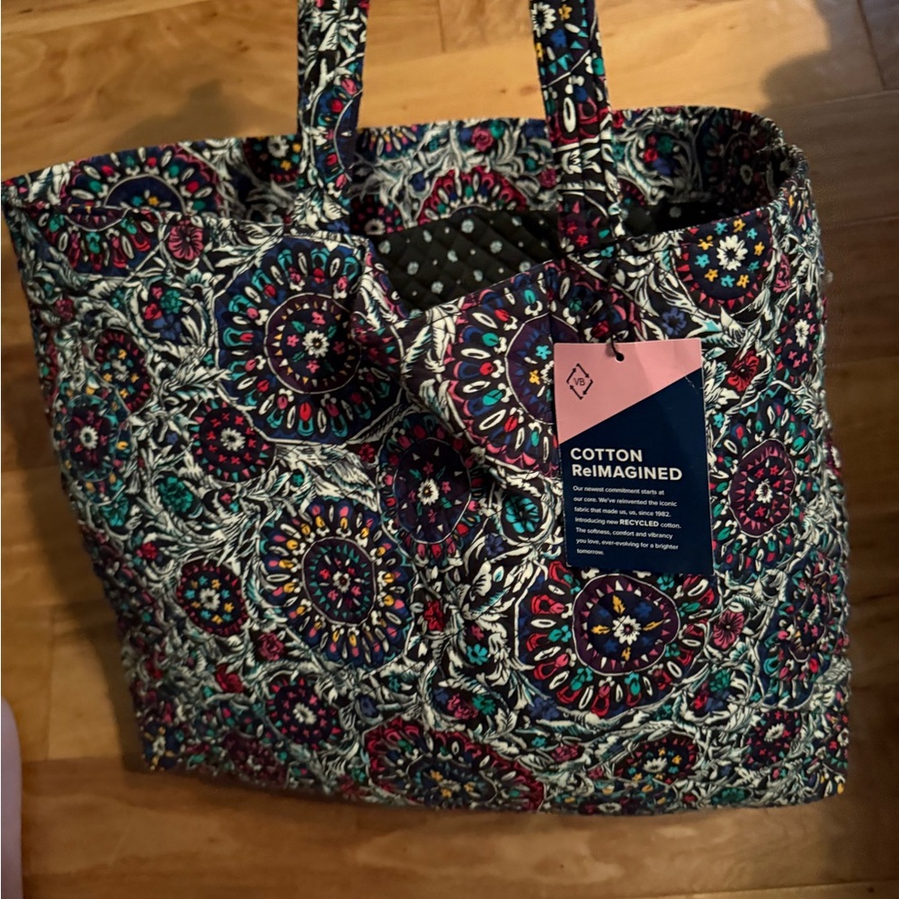 Vera Bradley Multicolor Cotton Tote
